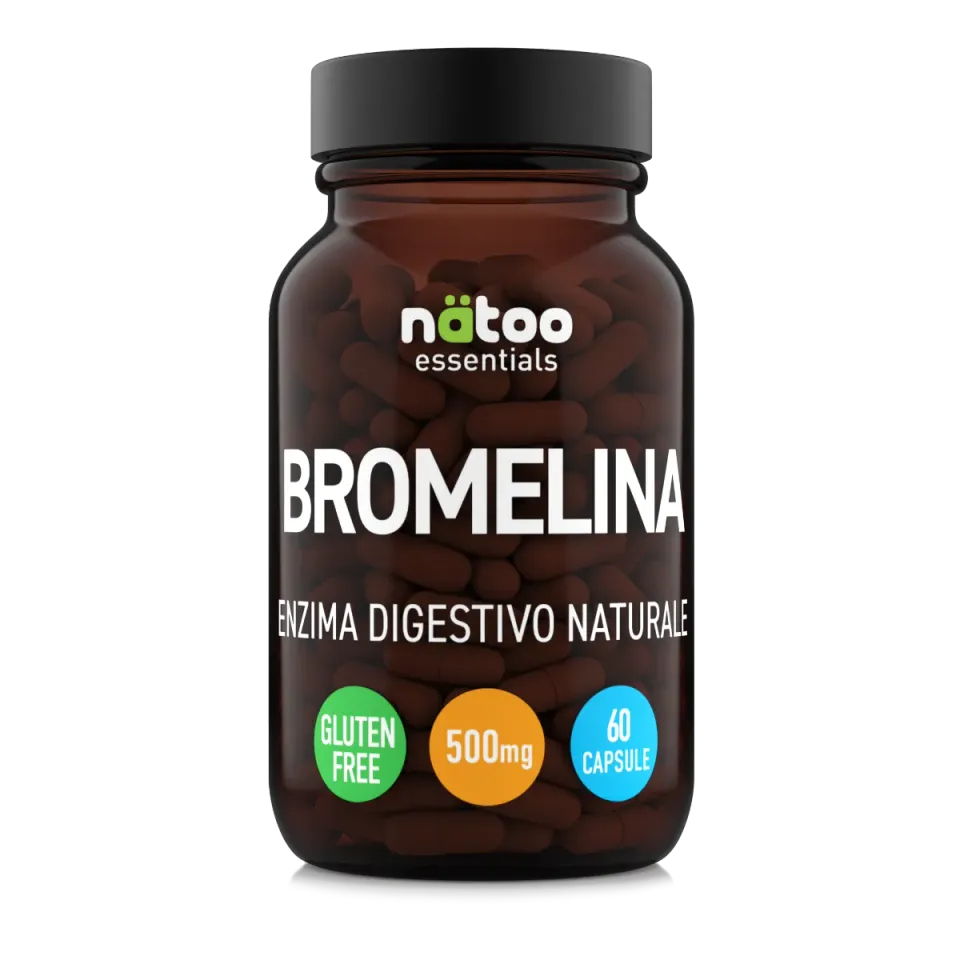 Natoo Bromelina Forte capsule 60 capsule drenante