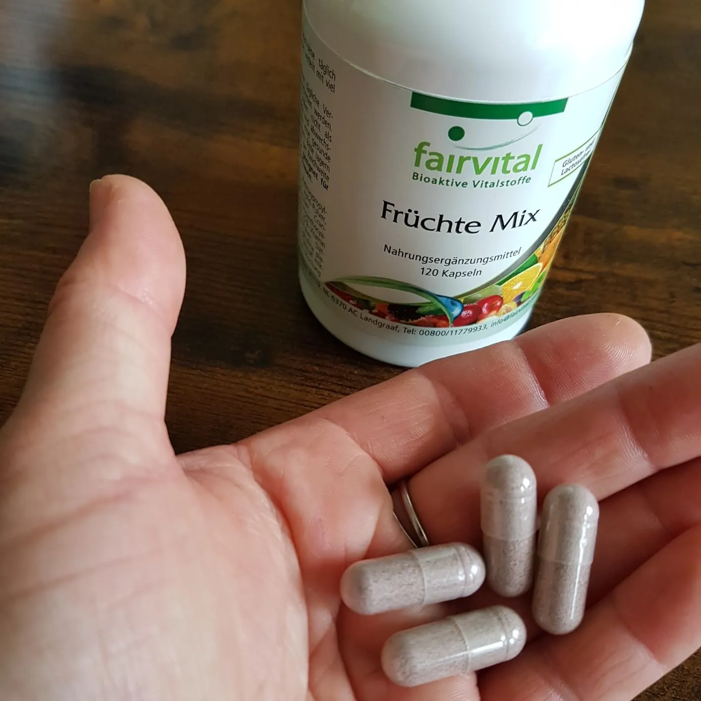 Fairvital Fruit Mix capsule 120 capsule multivitaminico naturale