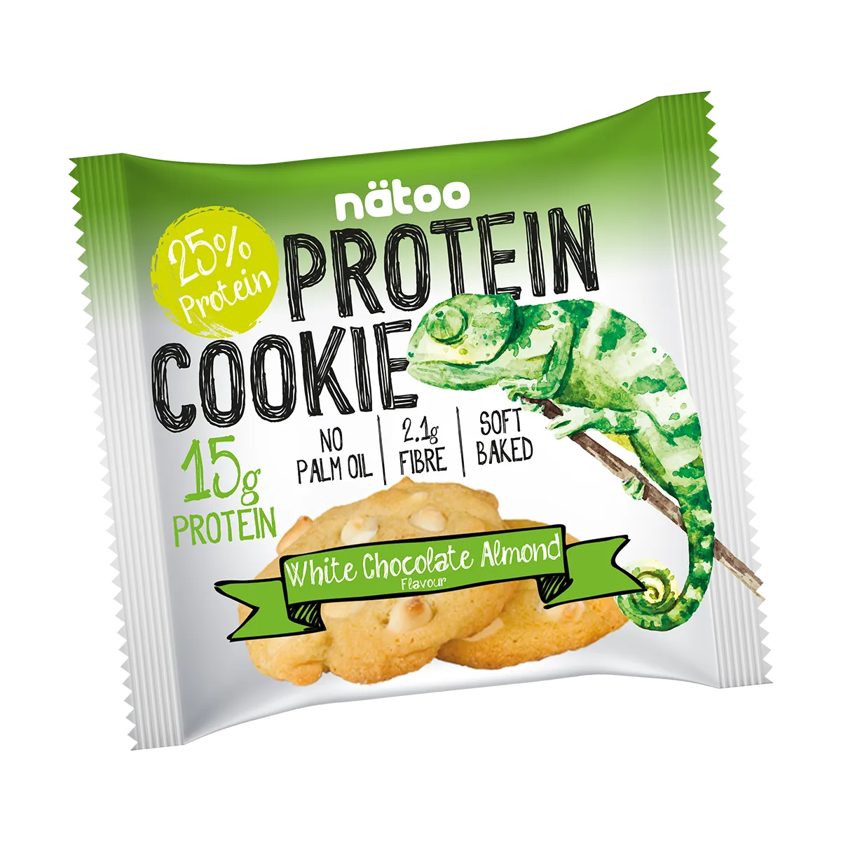 NATOO Cookie Proteici scatola 8 biscotti gusti misti avena