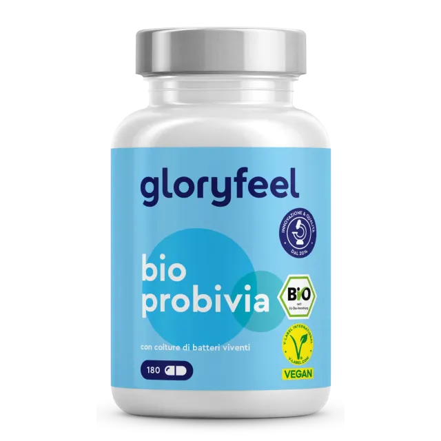 gloryfeel Bio Probiotici capsule 180 pz 21 ceppi vegano