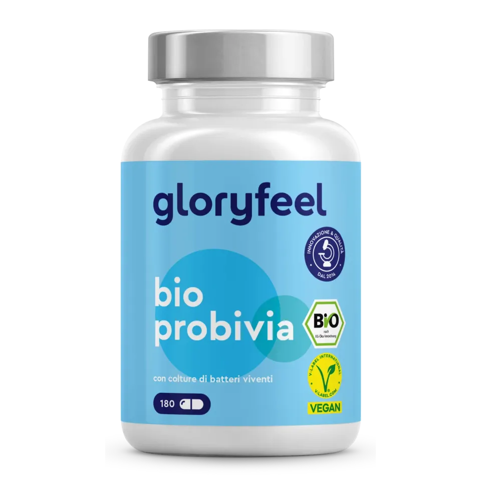 gloryfeel Bio Probiotici capsule 180 pz 21 ceppi vegano