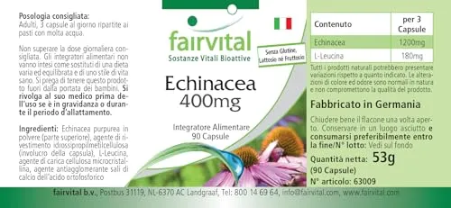 Fairvital Echinacea 400 mg capsule 90 capsule purpurea