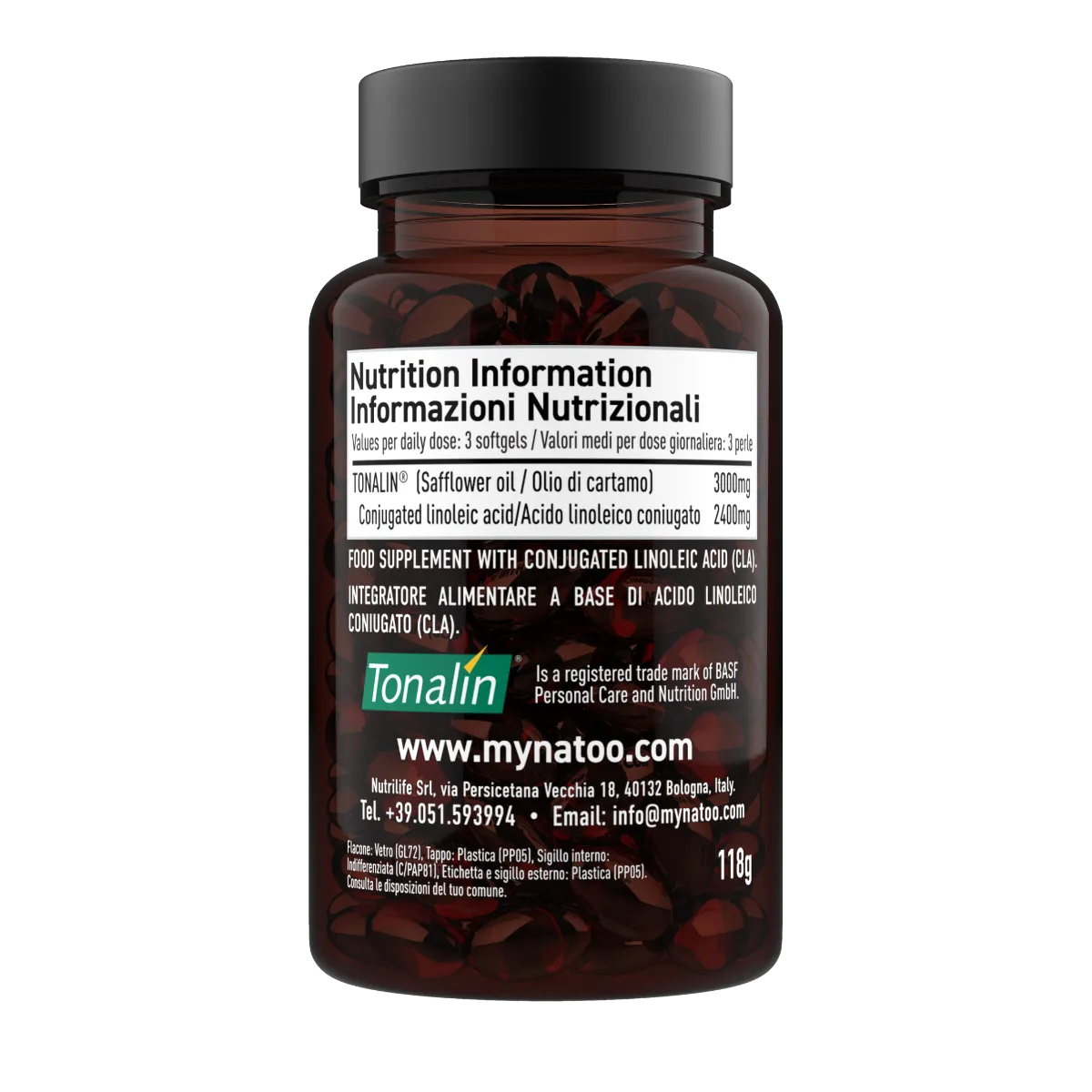 NATOO CLA Tonalin perle 90 da 2400 mg omega-6