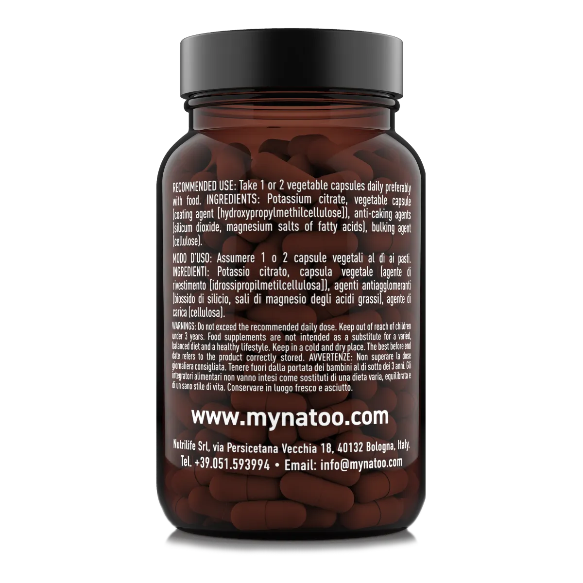 NATOO Potassio Citrato 90 capsule per muscoli