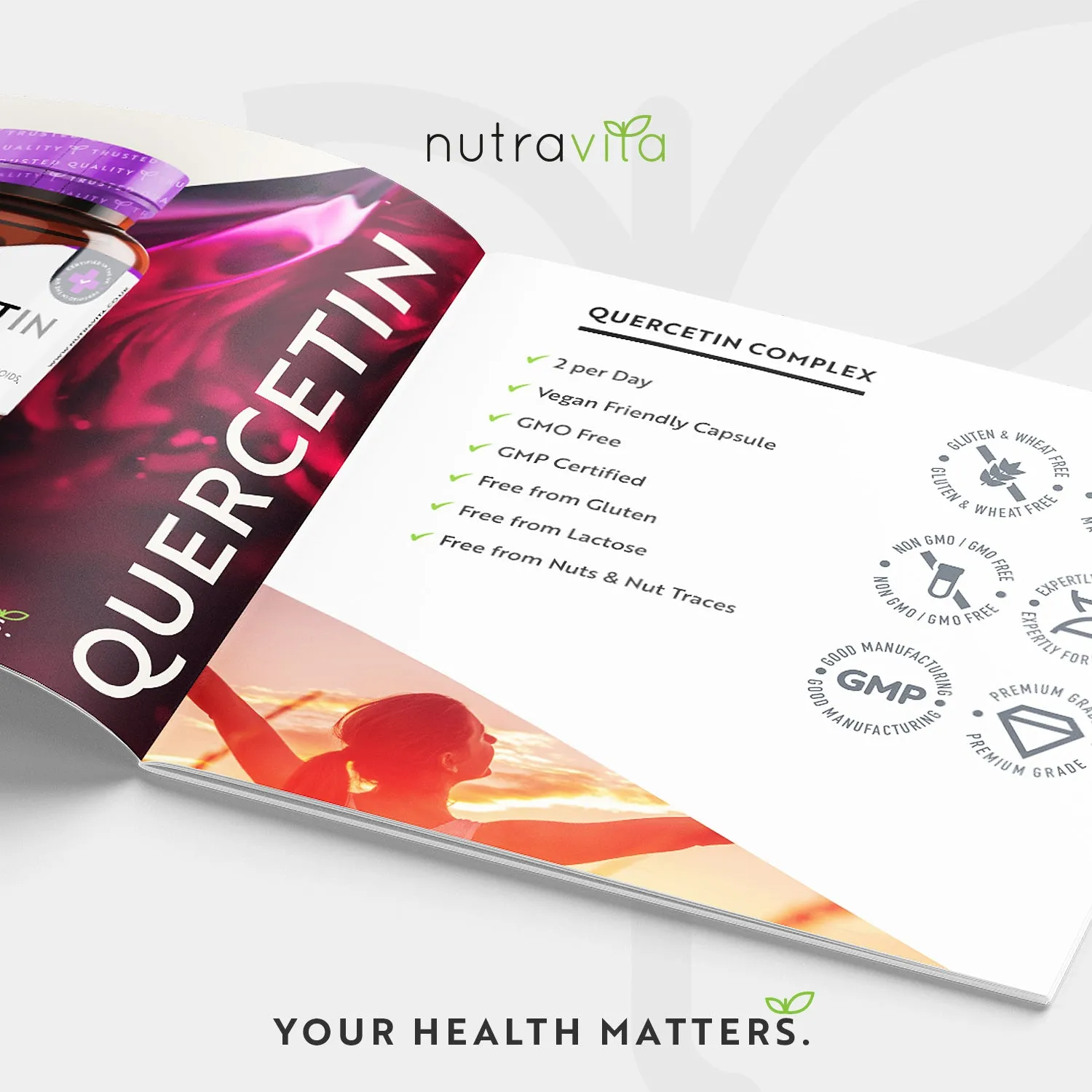 Nutravita Quercetina Complesso capsule 120 vitamina C