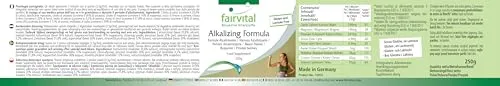 Fairvital Polvere Alcalina Limone Minerali 250 g Vegana