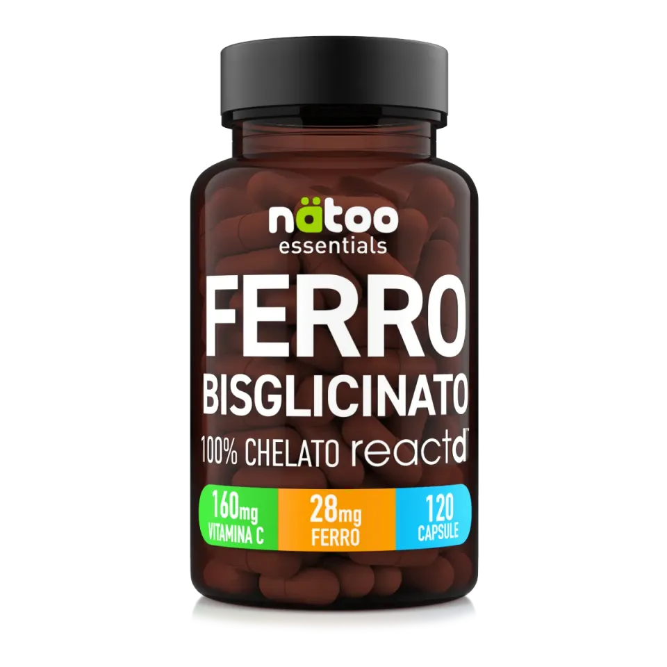 Natoo Essentials Ferro Bisglicinato capsule 120 capsule chelato