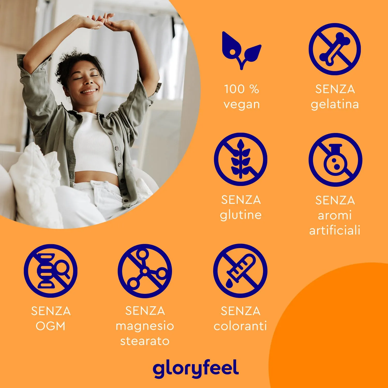 gloryfeel Bio Ashwagandha Capsule vegane 180 capsule