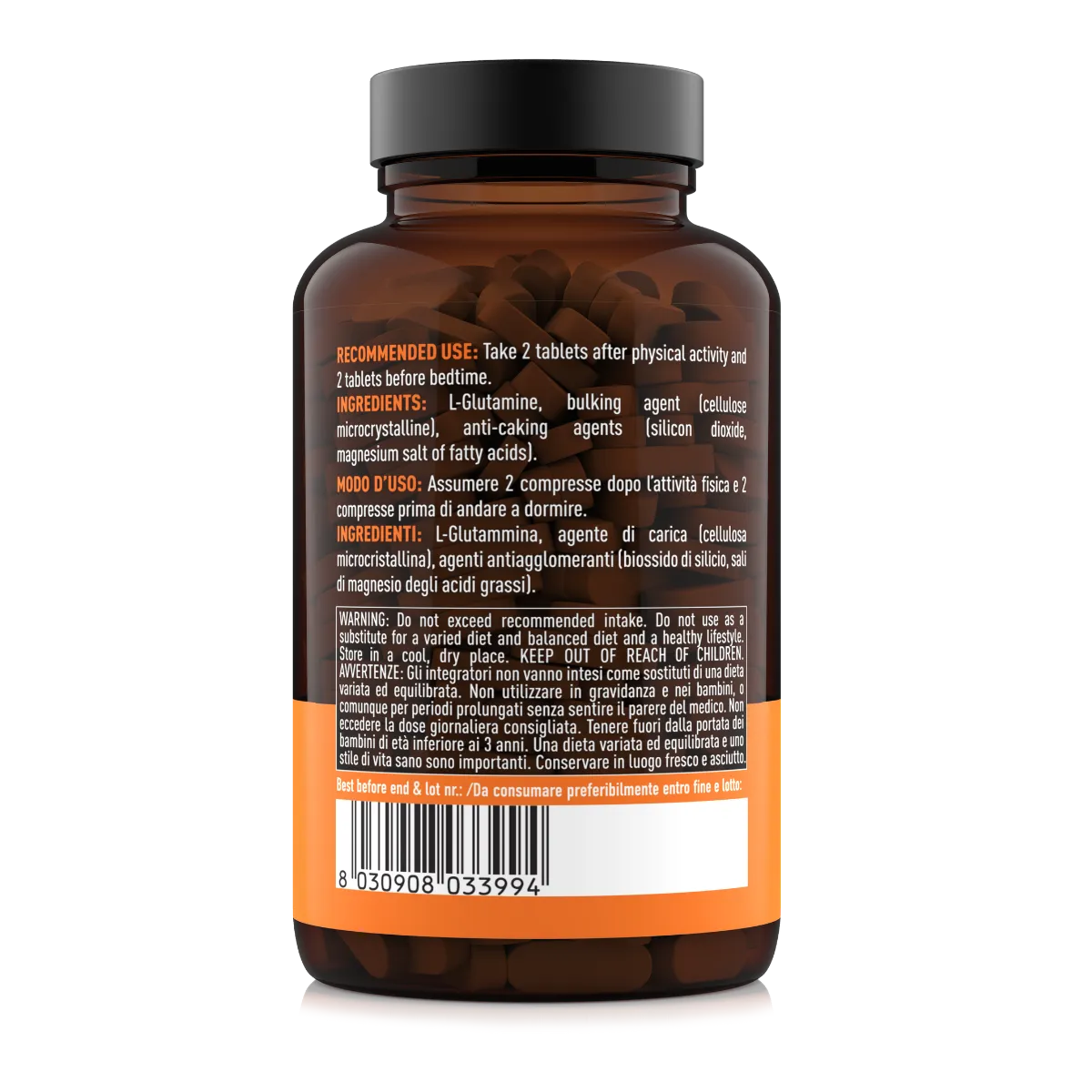 NATOO Performance Glutammina compresse 200 compresse vegana pura