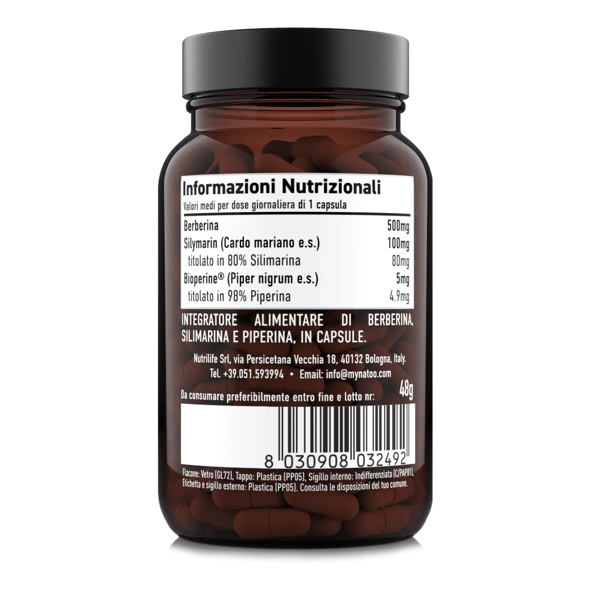Natoo Essentials Berberine Complex capsule 60 capsule berberina