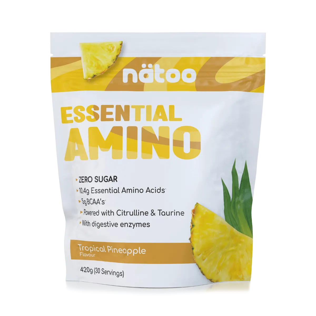 Natoo Essential Amino EAA polvere BCAA 2:1:1 vegano