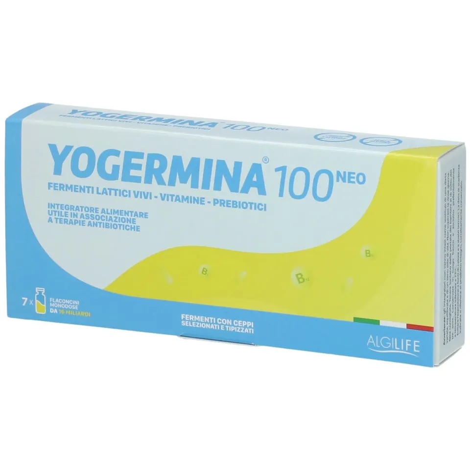 Algilife Yogermina 100 NEO fermenti lattici flaconi immunitario