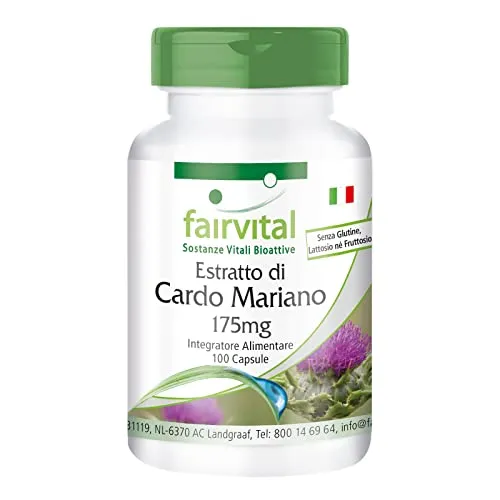 Fairvital Cardo Mariano capsule 100 da 175 mg silimarina 80%