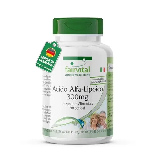 Fairvital Acido Alfa Lipoico 300mg 90 softgel ALA