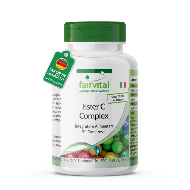 Fairvital Ester C 500 mg compresse 90 pezzi tamponata