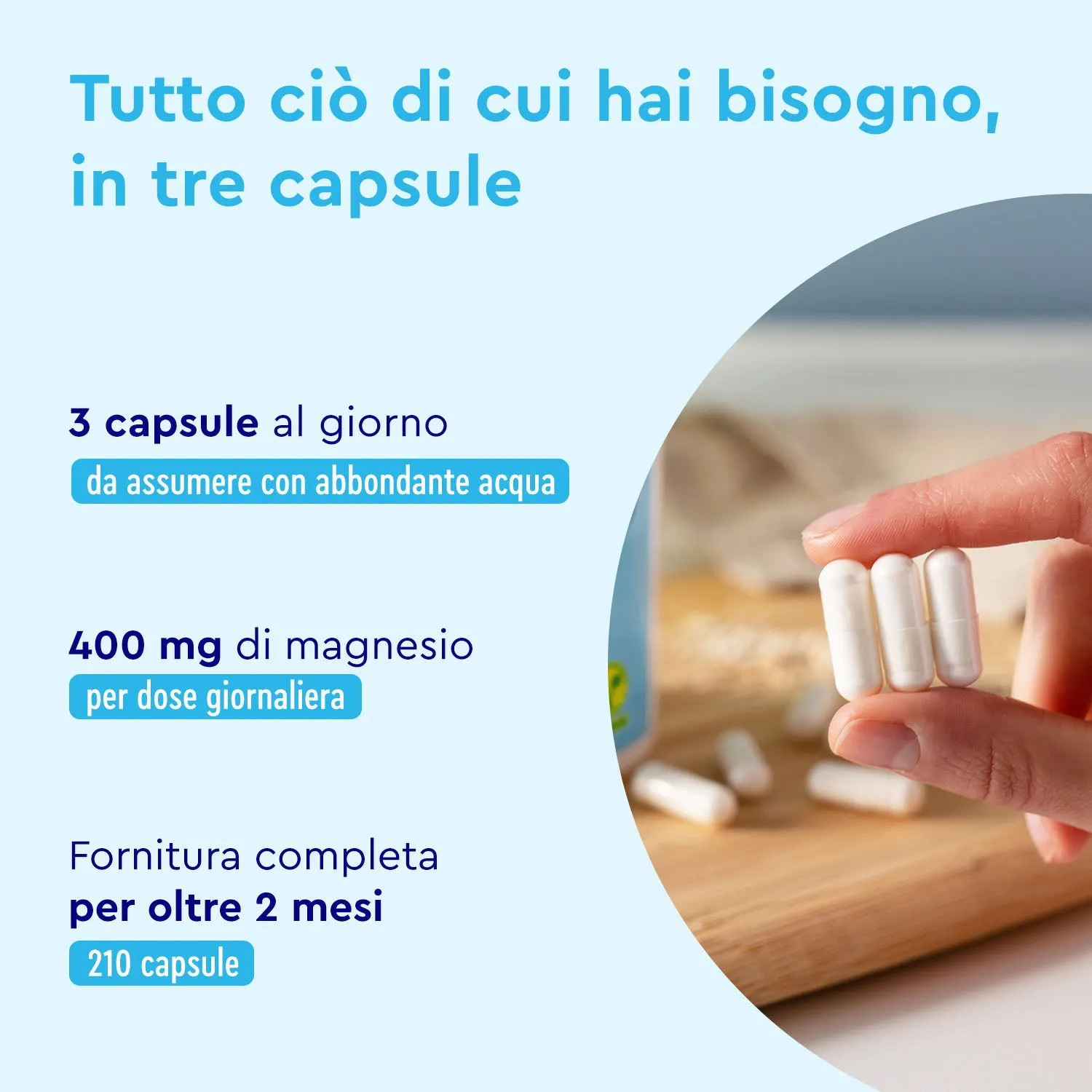 Gloryfeel Magnesio Dicitrato capsule minerali