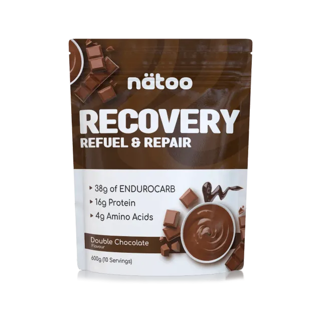 Natoo Performance Recovery integratore recupero Double Chocolate 600 g BCAA