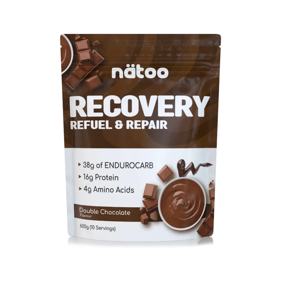 Natoo Performance Recovery integratore recupero Double Chocolate 600 g BCAA