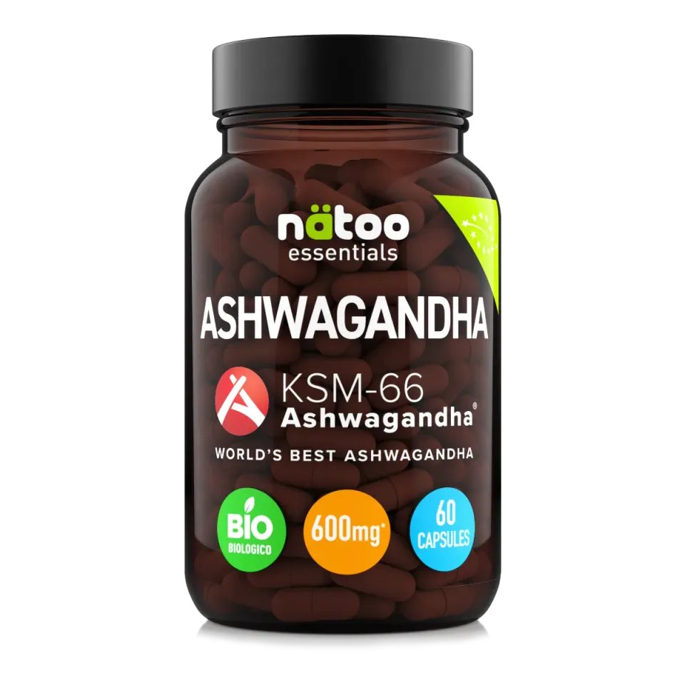 Natoo Essentials Ashwagandha KSM-66 Bio capsule 60 capsule titolate