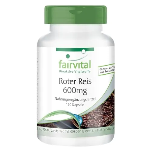 Fairvital Riso Rosso capsule 120 pz 600 mg monacolina K