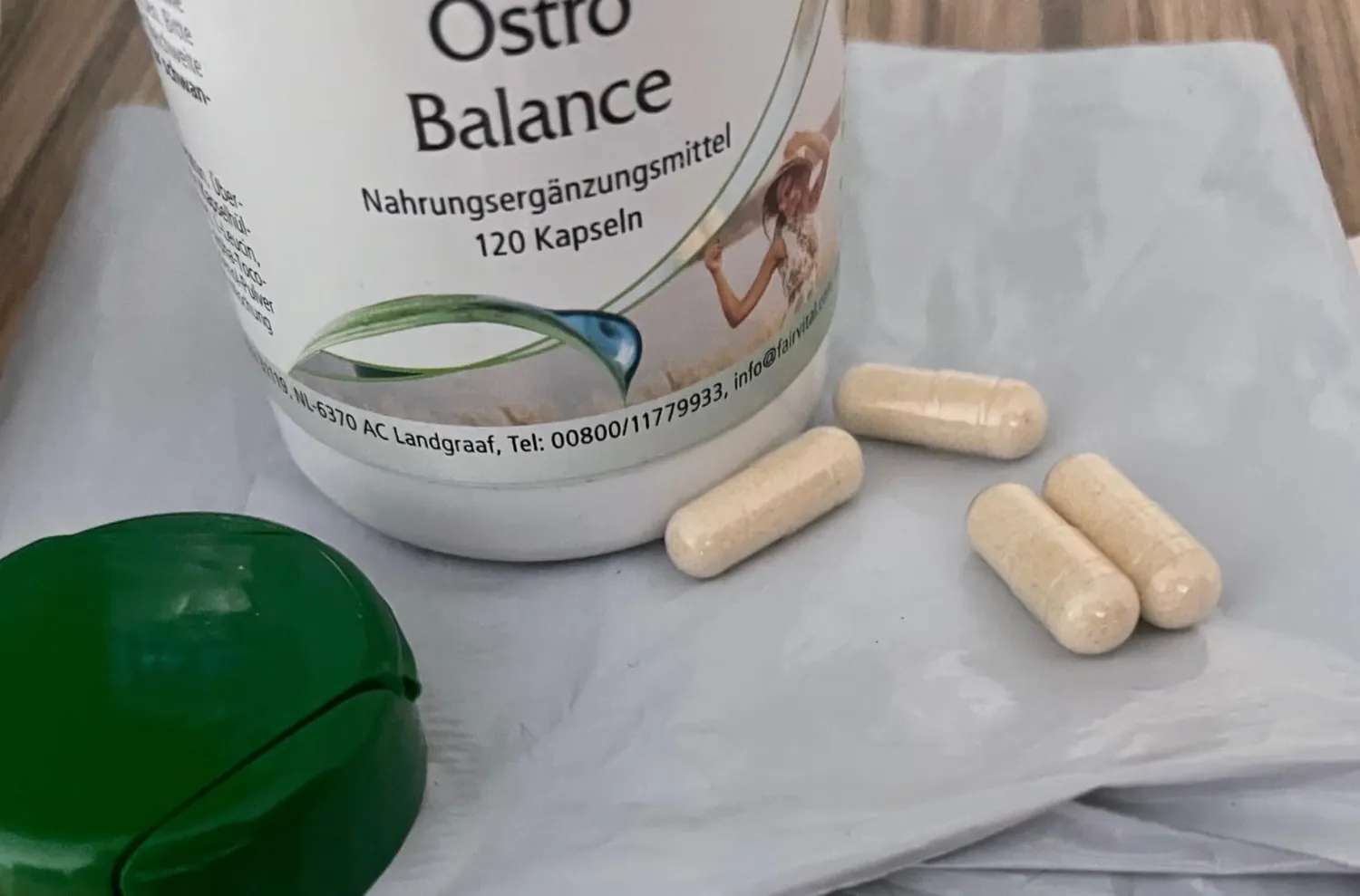 Fairvital Östro Balance capsule 120 isoflavoni soia menopausa