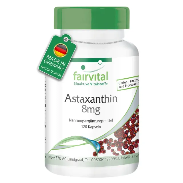 Fairvital Astaxantina AstaPure 120 capsule alto dosaggio