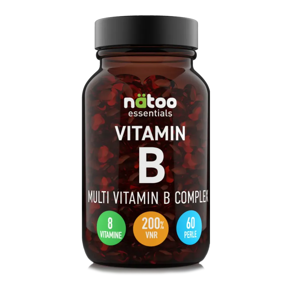 NATOO Vitamin B Complex vitamine B 60 perle 200% VNR