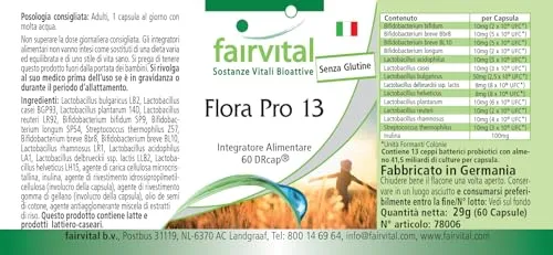 Fairvital Flora Pro 13 probiotico capsule 60 41,5 miliardi