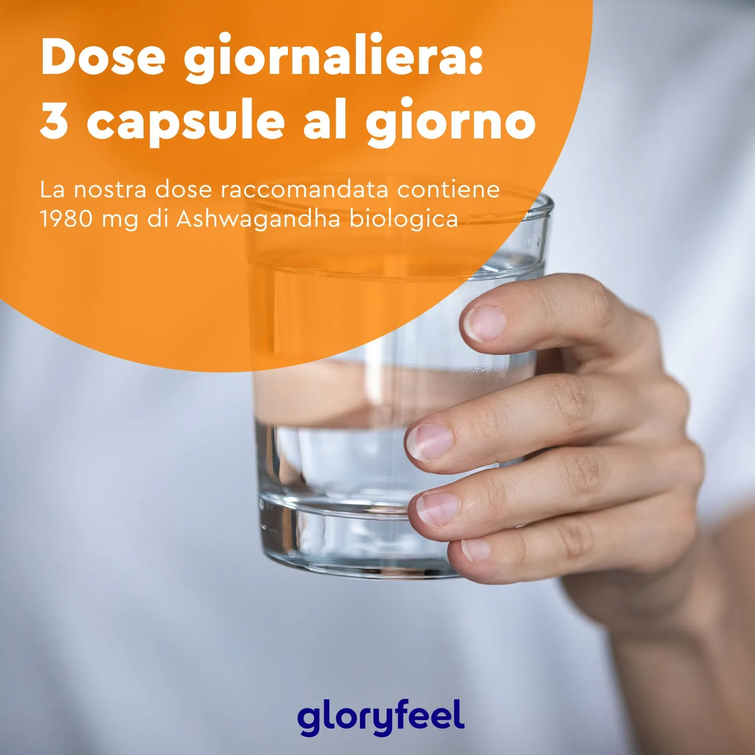 gloryfeel Bio Ashwagandha Capsule vegane 180 capsule
