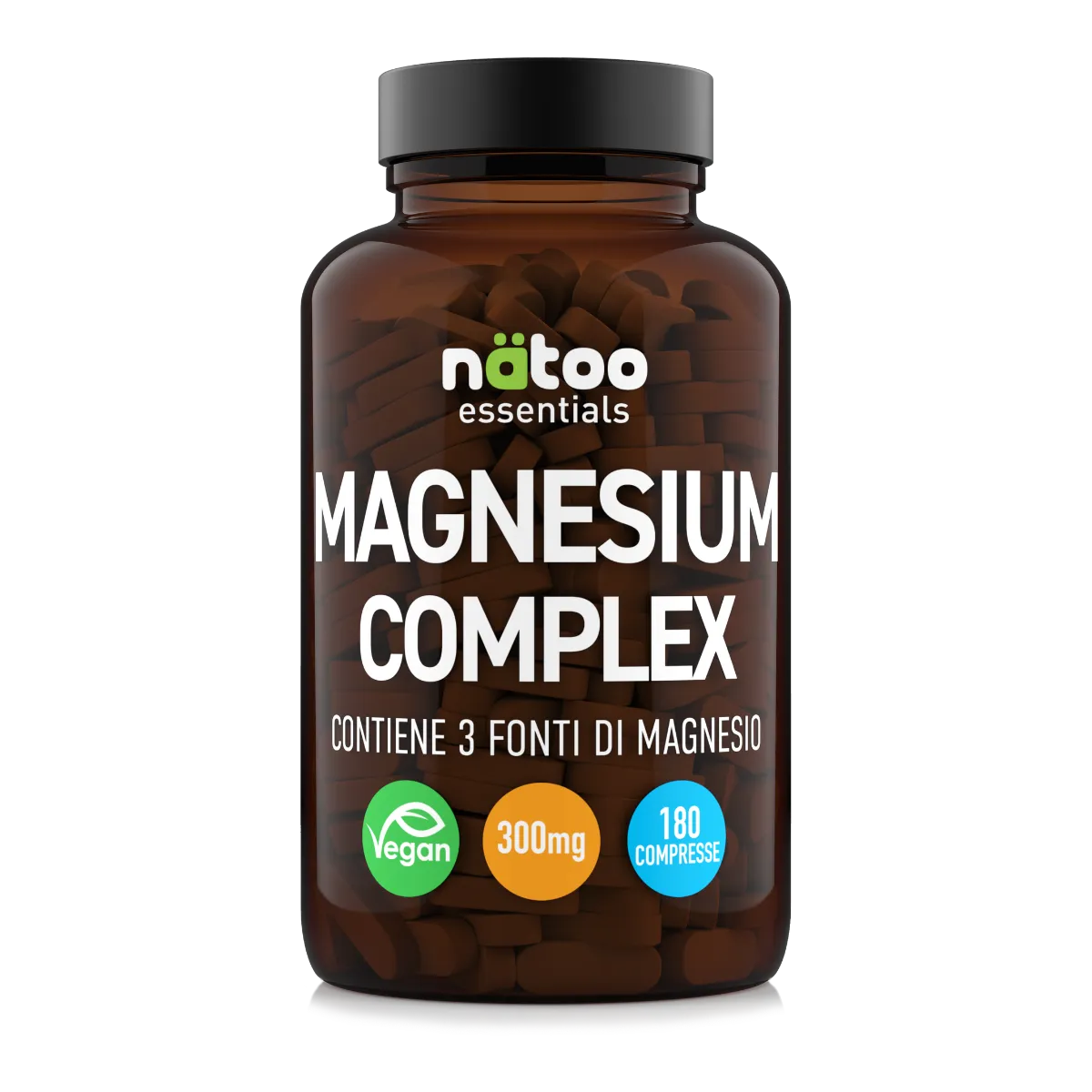 Natoo Essentials Magnesium Complex integratore 90 compresse trimagnesio