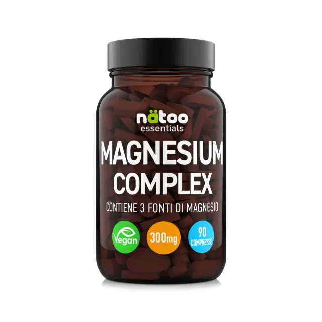 Natoo Essentials Magnesium Complex integratore 90 compresse trimagnesio