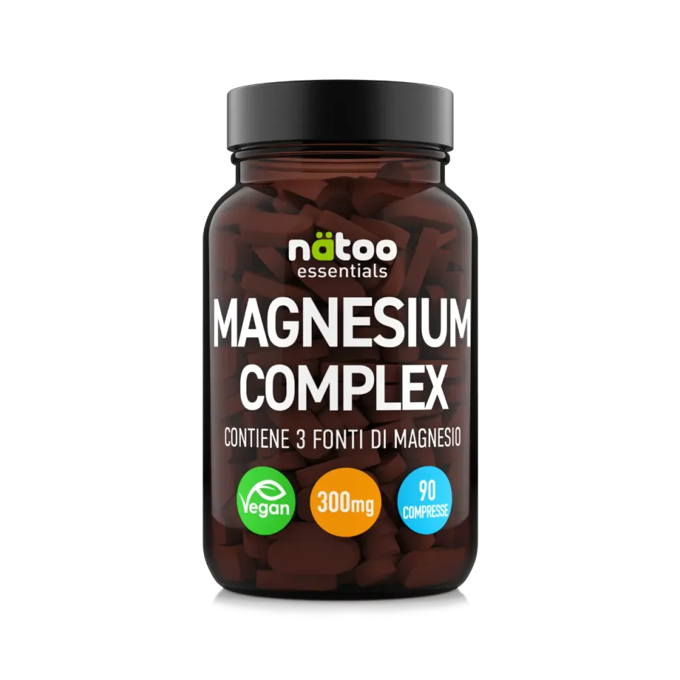 Natoo Essentials Magnesium Complex integratore 90 compresse trimagnesio