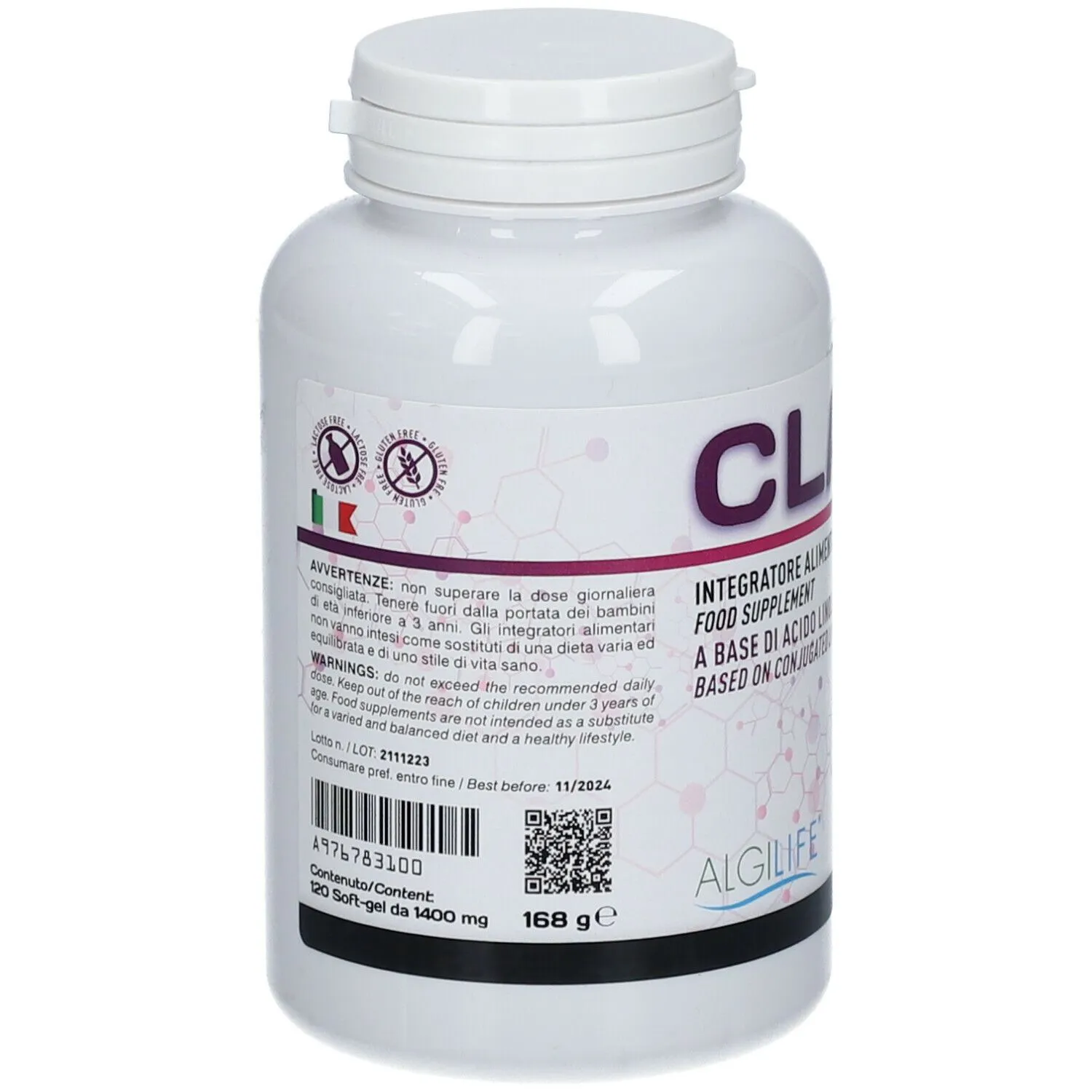 Algilife CLA 1400 integratore softgel al cartamo