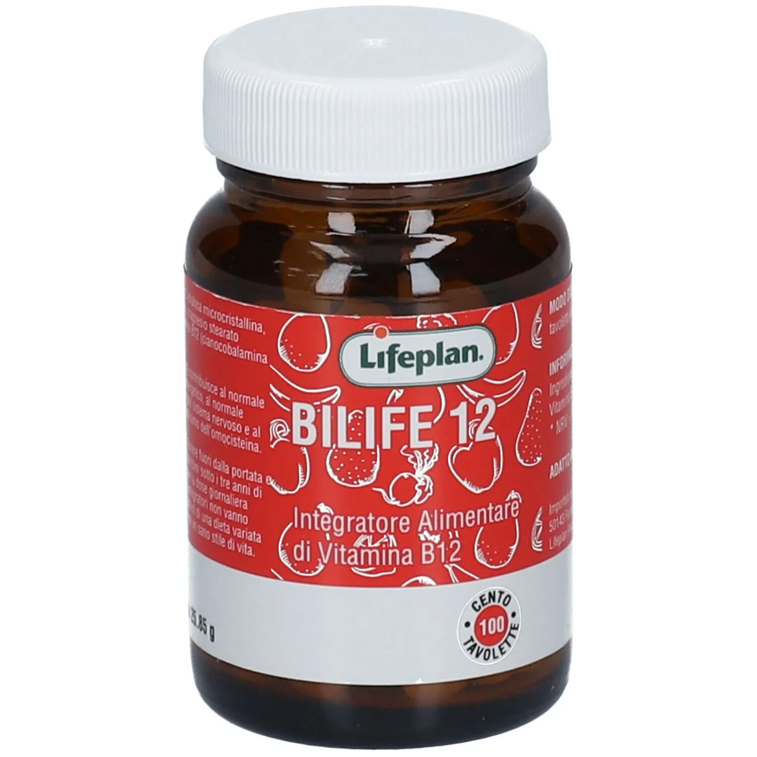 Algilife Bilife 12 Vitamina B12 100 Compresse Vegani