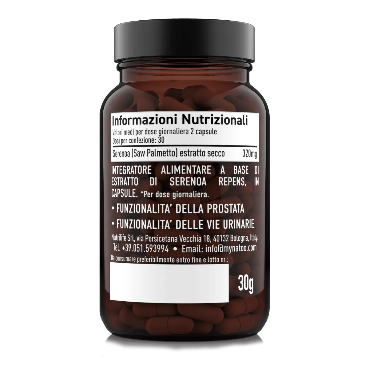Natoo Essentials Saw Palmetto integratore 60 capsule prostata