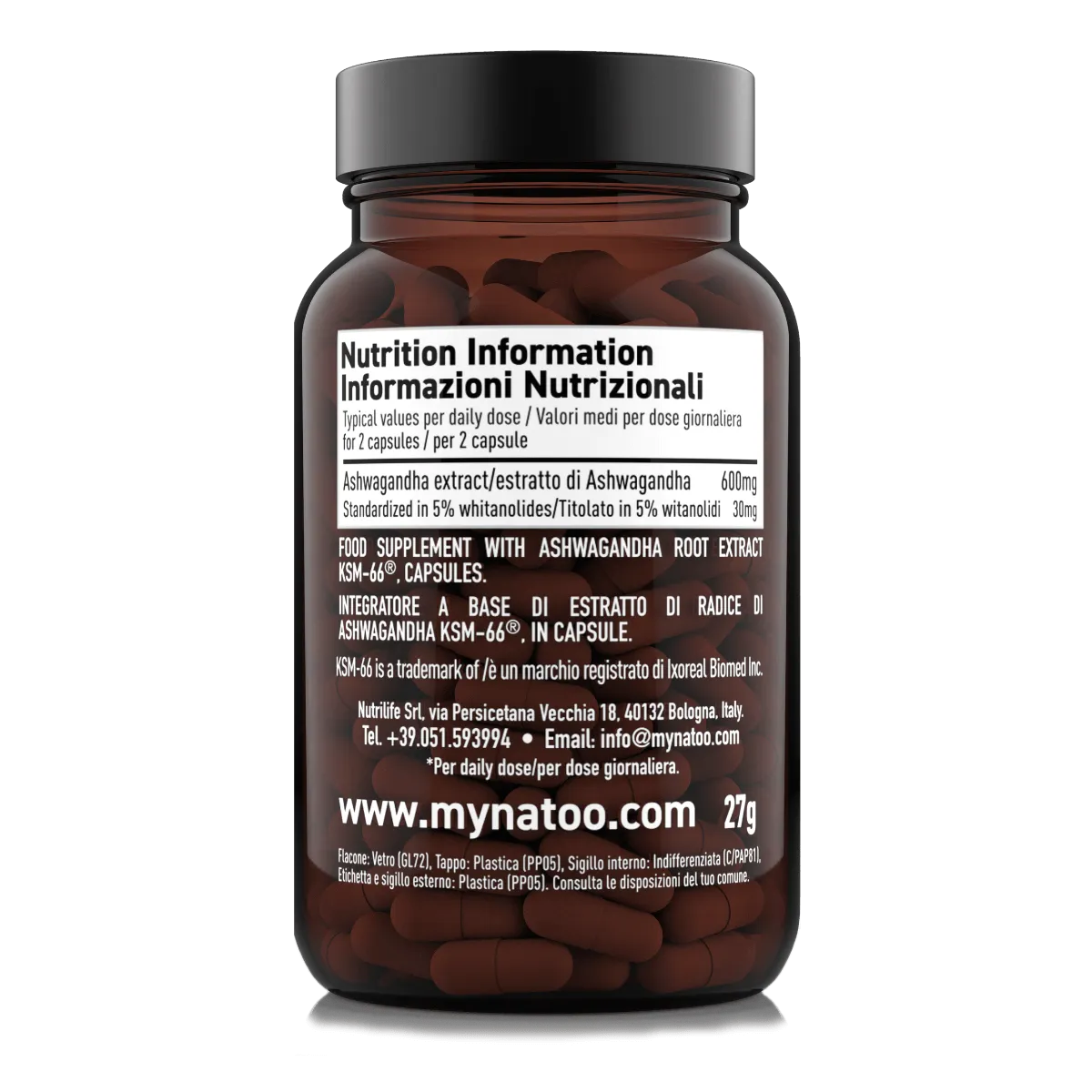 NATOO Testo Pack integratori zinco testosterone energia
