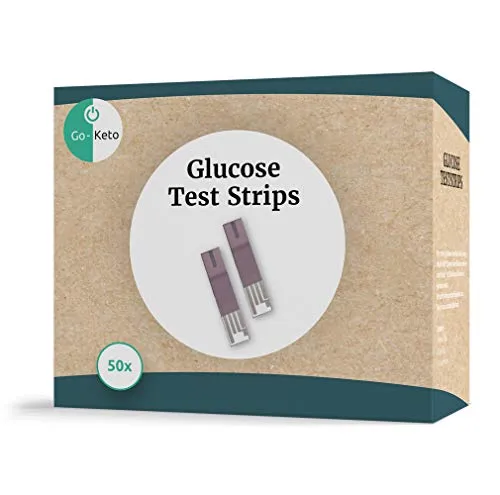 Go-Keto Glucose Strisce Reattive 50 pezzi per Misuratore Chetoni