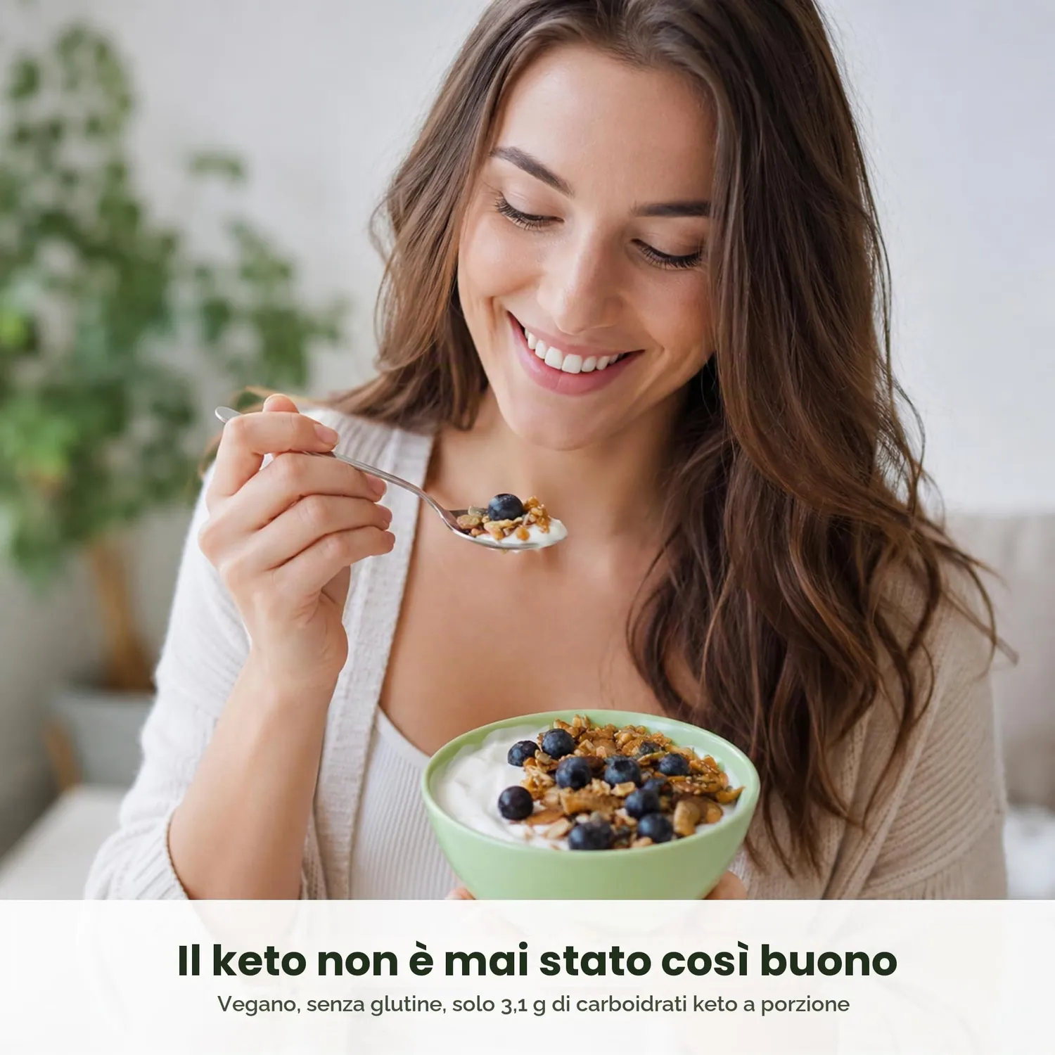 Go-Keto Granola Apple Cinnamon muesli 290g keto