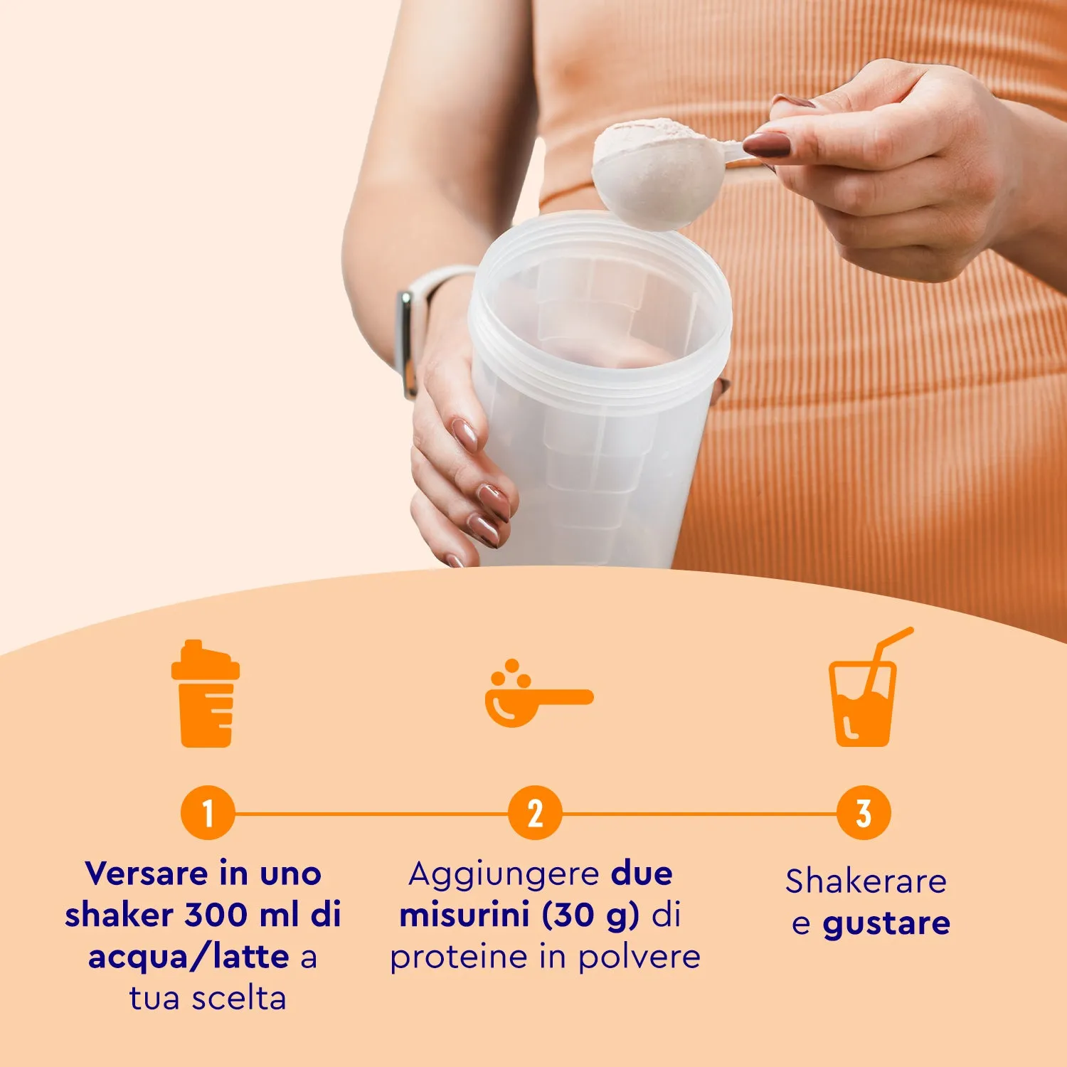 gloryfeel Proteine Vegane Cannella polvere 22g proteine