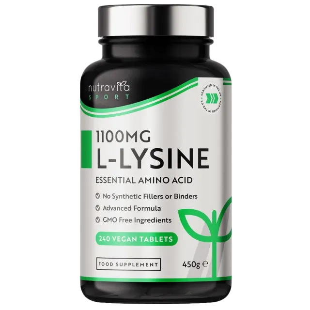 Nutravita L-Lisina 1100 mg compresse alta resistenza