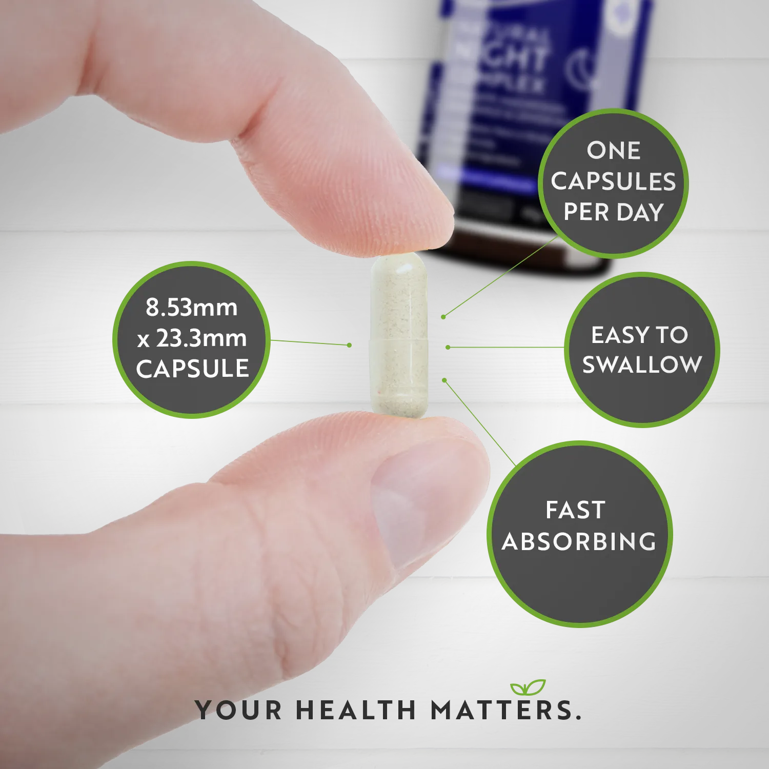 Nutravita Sonno Naturale Capsule Notte con Magnesio