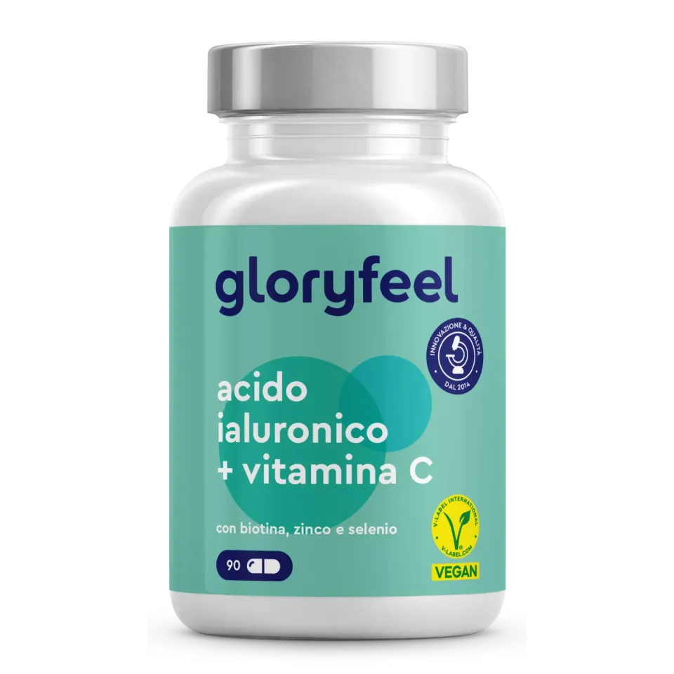 gloryfeel ActiHyal Acido Ialuronico capsule vitamina C