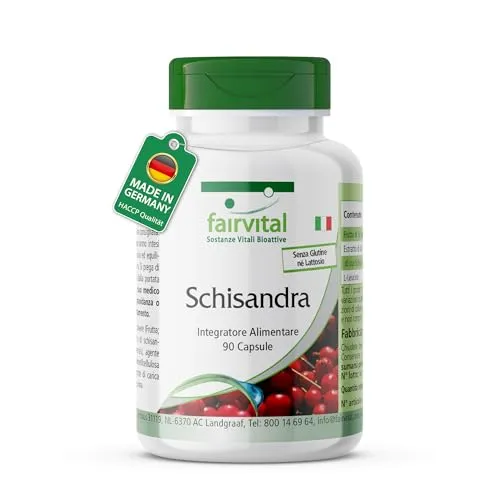 Fairvital Schisandra estratto capsule 90 capsule 9% schisandrina