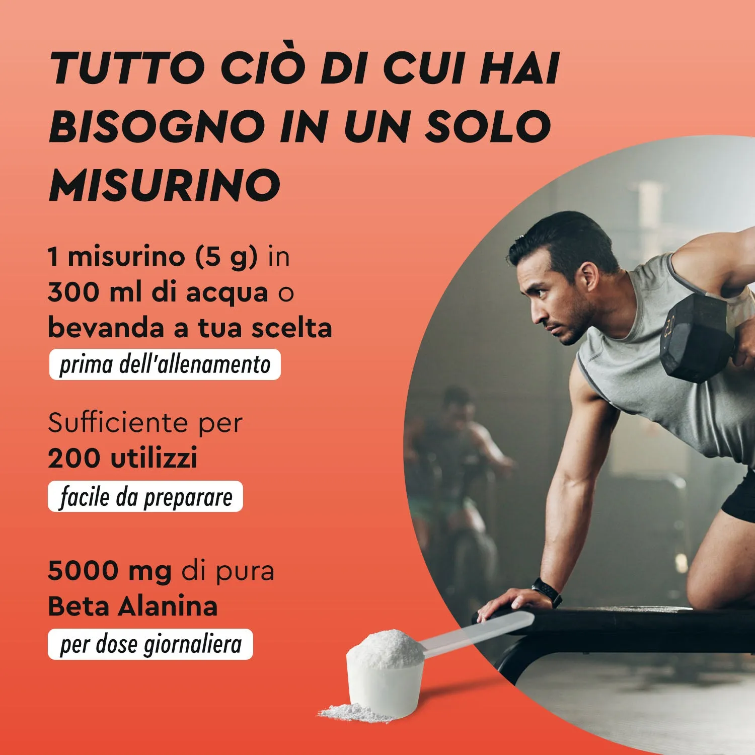 gloryfeel Beta Alanina pura capsule sport senza lattosio