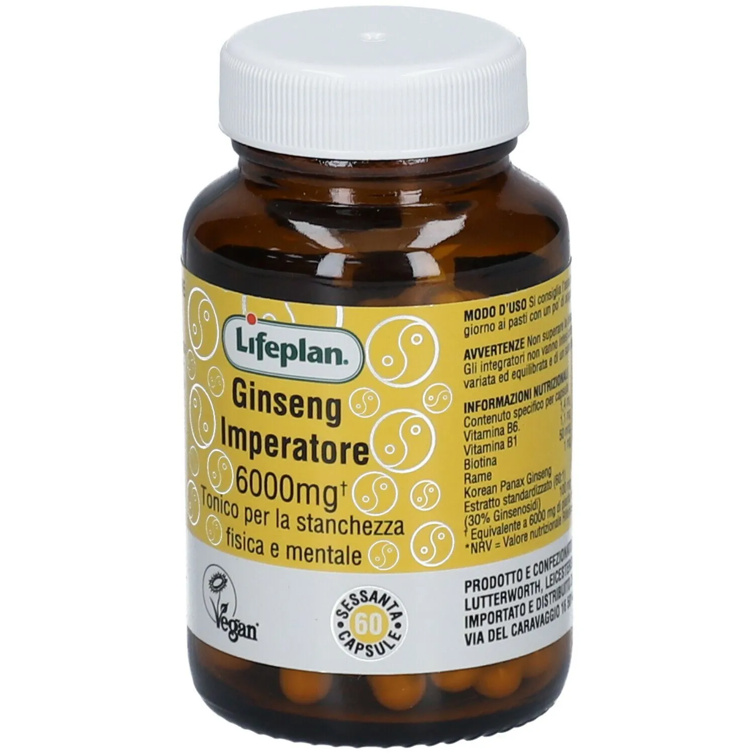 Algilife Ginseng Imperatore Integratore 60 Capsule Energia