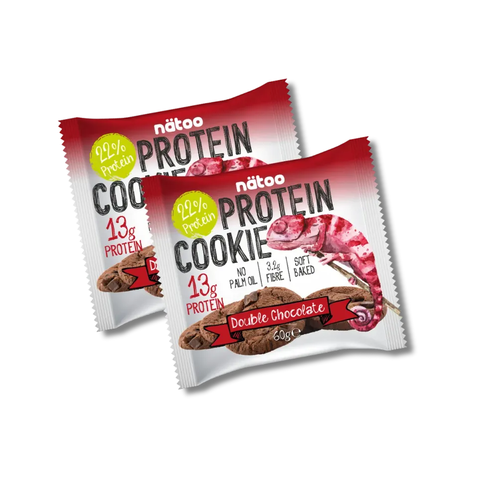 Natoo Food Cookie Double Chocolate biscotto proteico 2x60g