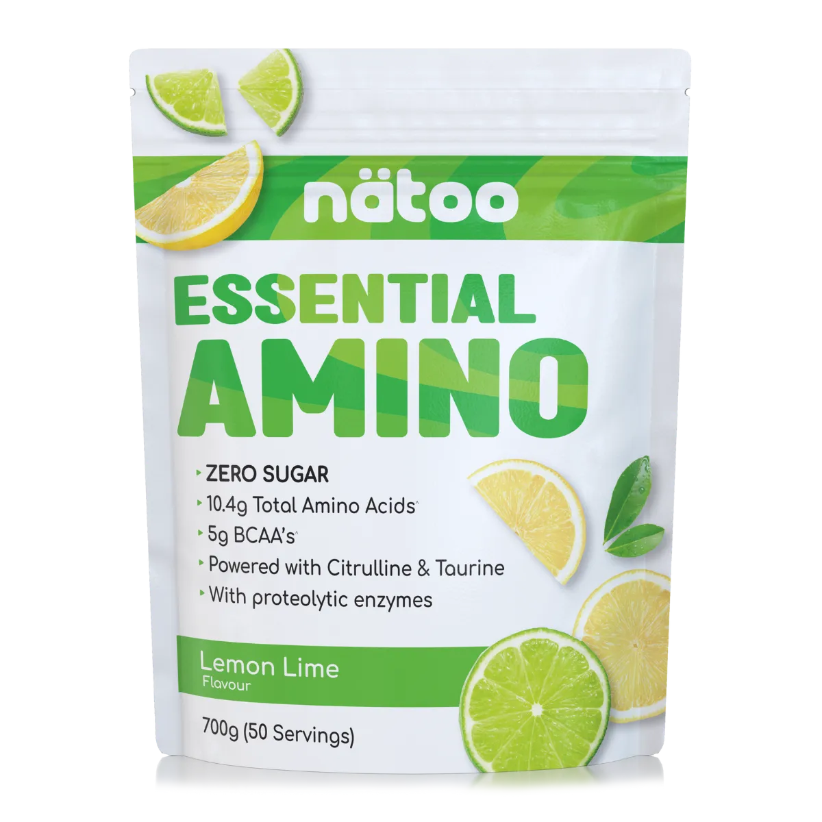 Natoo Essential Amino EAA polvere BCAA 2:1:1 vegano