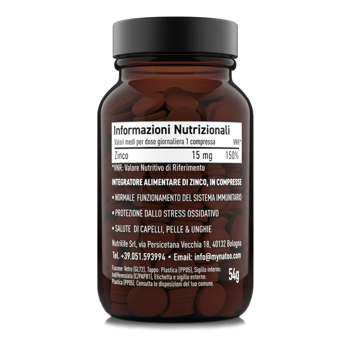 NATOO Testo Pack integratori zinco testosterone energia