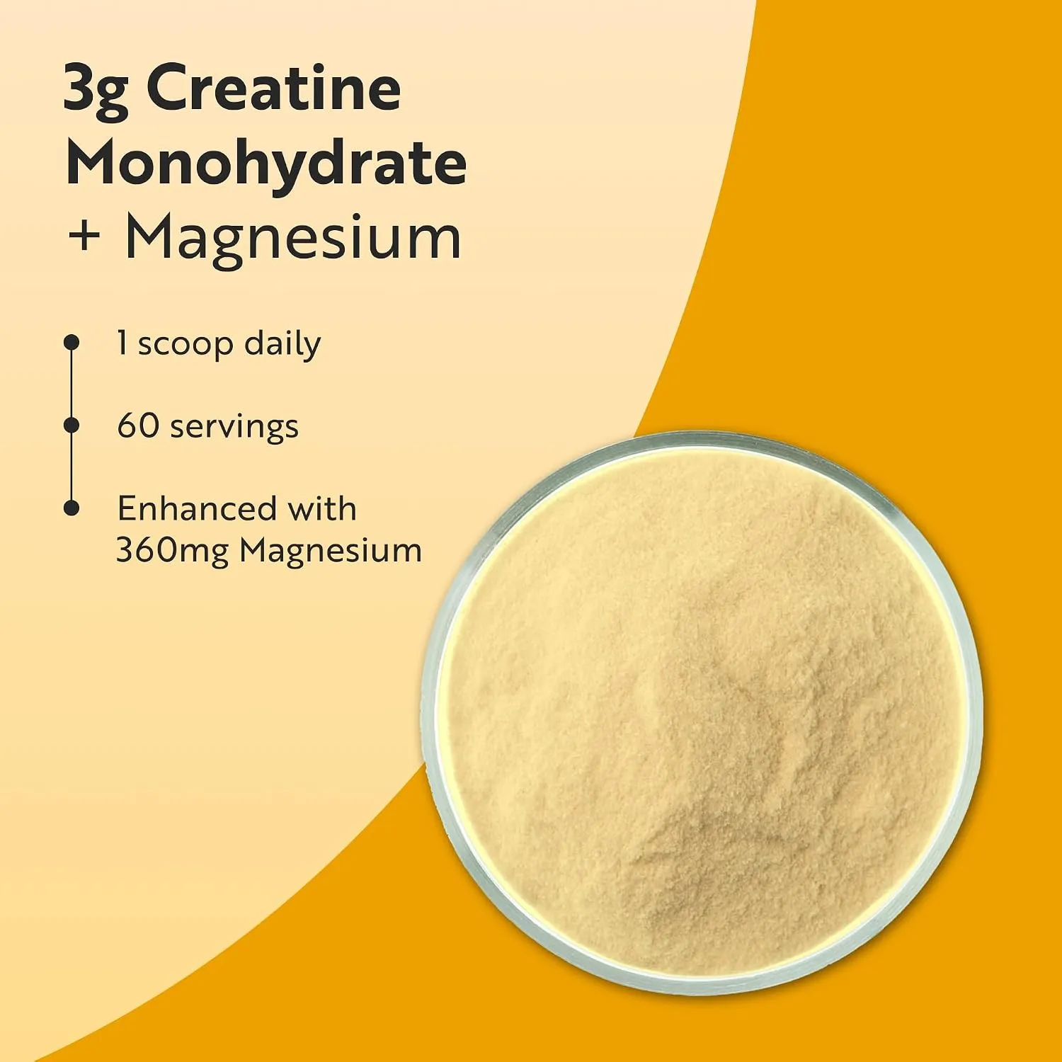 Nutravita Creatina Monoidrato con Magnesio in polvere 360 g