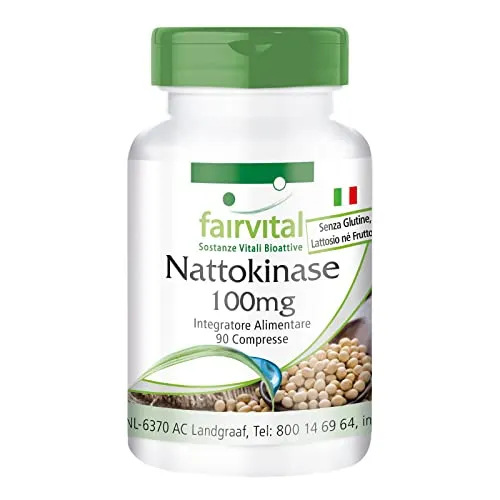 Fairvital Nattokinase 2000 FU compresse 90 pezzi fermentata